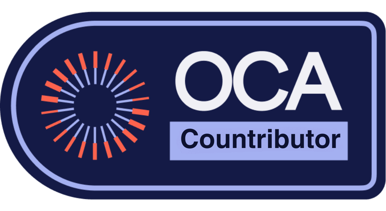 badge - OCA Contributor