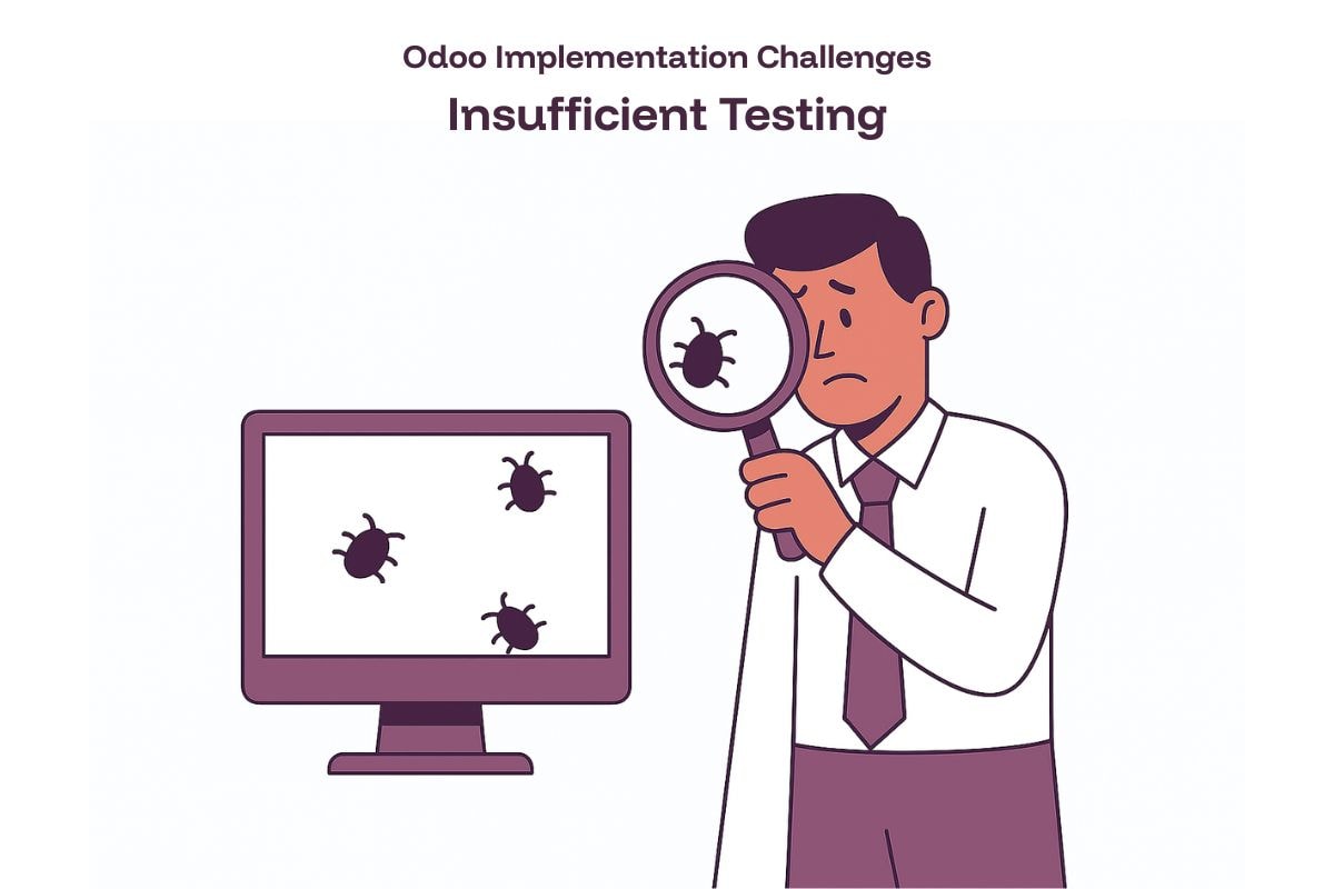 Odoo Implementation Challange - Insufficient Testing