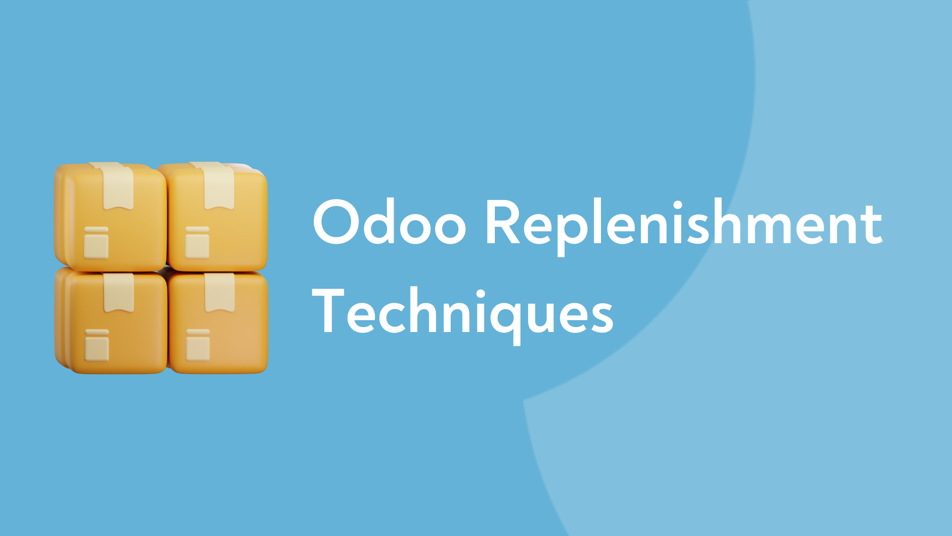 Odoo Replenishment Techniques